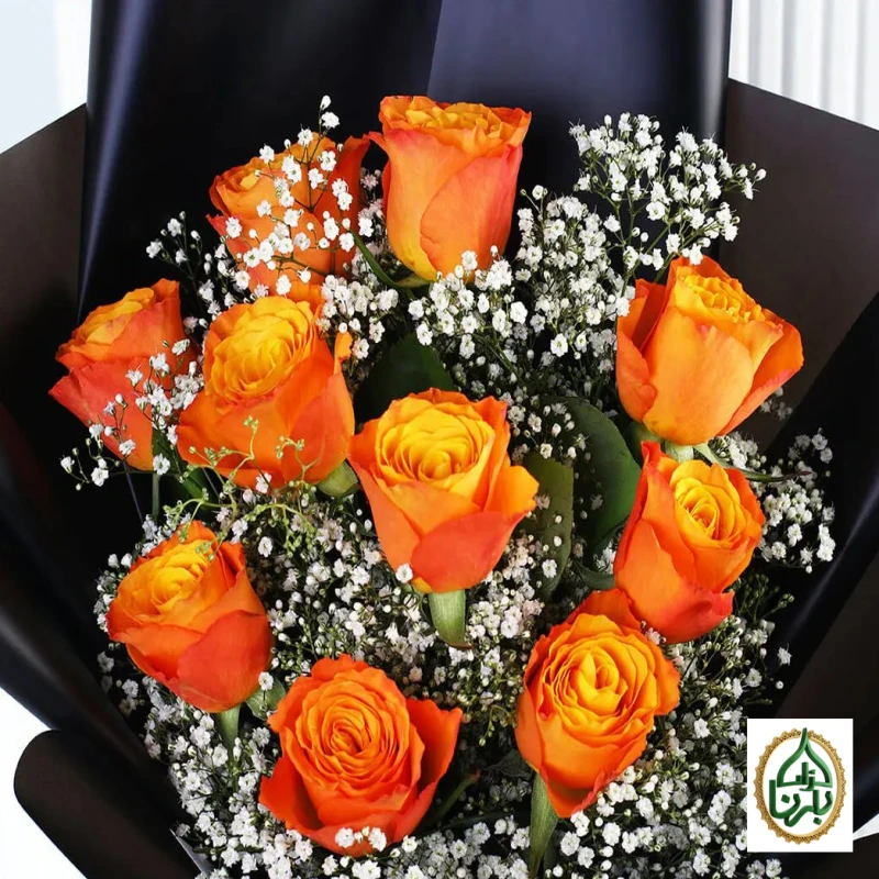 حب أسود وبرتقالي