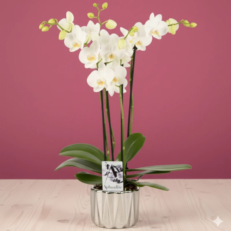 Phalaenopsis Orchid White